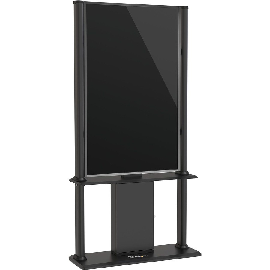 StarTech.com DSIGNAGESTND StarTech.com Digital Signage Display Stand - Black - Locking - Cable Management - Portrait Kiosk Enclosure (DSIGNAGESTND)