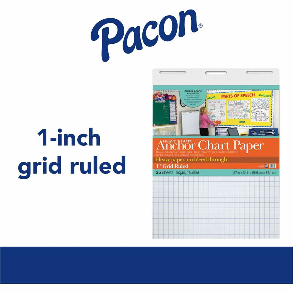 Dixon Ticonderoga Company Dixon 3372 Pacon Heavy Duty Anchor Chart Paper