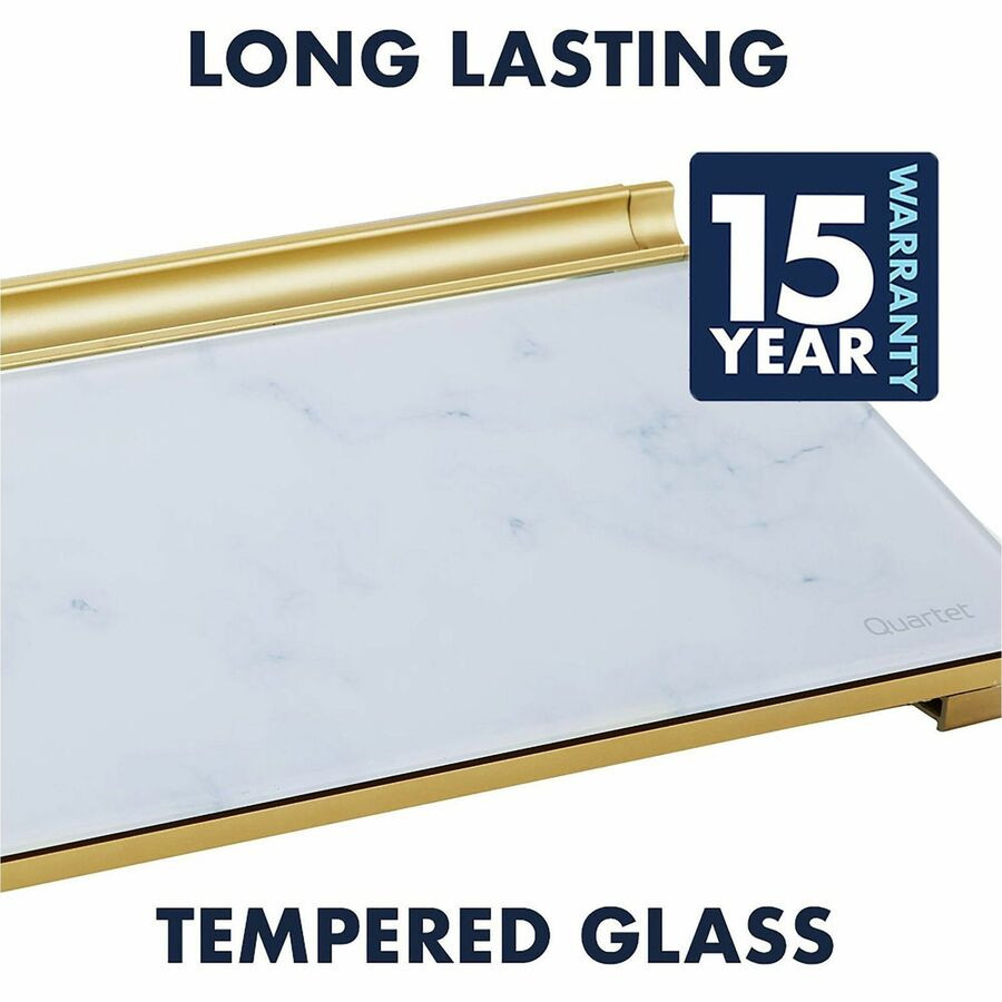 ACCO Brands Corporation Quartet GDP186M Quartet Glass Dry-Erase Desktop Computer Pad