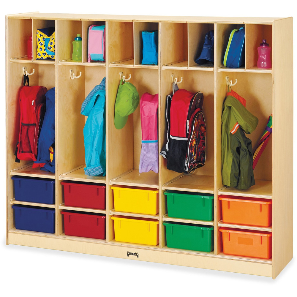 Jonti-Craft, Inc Jonti-Craft 26857JC Jonti-Craft Rainbow Accents Large Locker Organizer