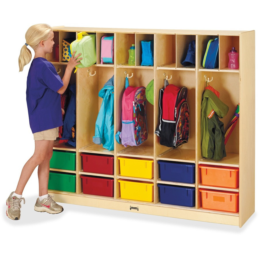 Jonti-Craft, Inc Jonti-Craft 26857JC Jonti-Craft Rainbow Accents Large Locker Organizer