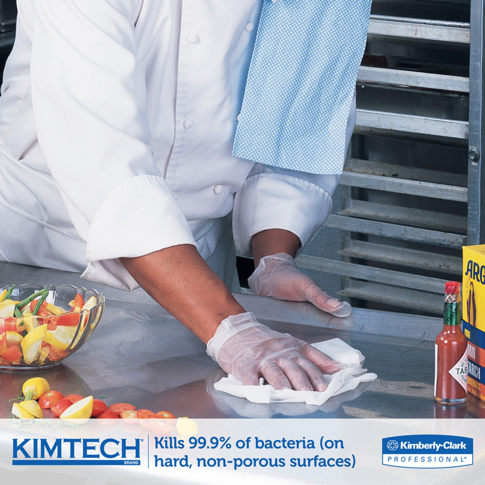 Kimberly-Clark Corporation KIMTECH 58040CT KIMTECH Prep Surface Sanitizer Wipes