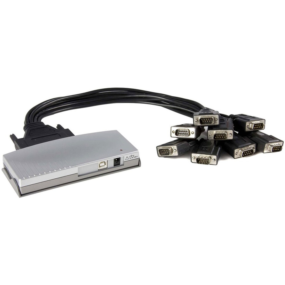 StarTech.com ICUSB2328 StarTech.com USB to Serial Adapter Hub - 8 Port - DB9 (9-pin) - USB Serial - FTDI USB to RS232 Adapter - USB Serial