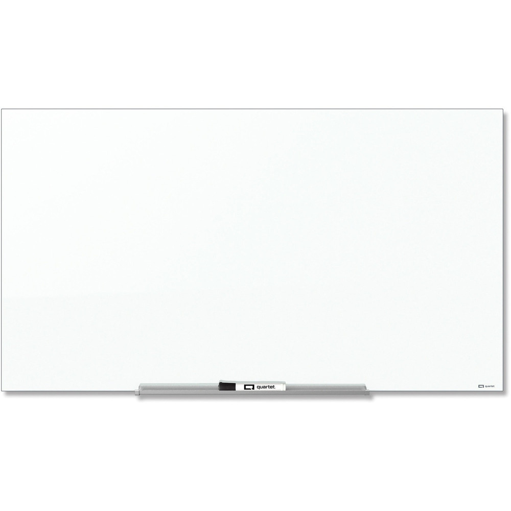 ACCO Brands Corporation Quartet G8548IMW Quartet InvisaMount Magnetic Glass Dry-Erase Board