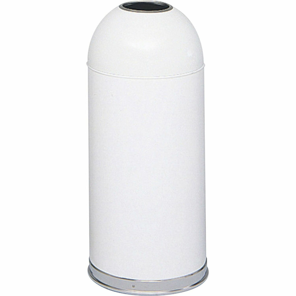 Safco Products Safco 9639WH Safco Open Top Dome Waste Receptacle