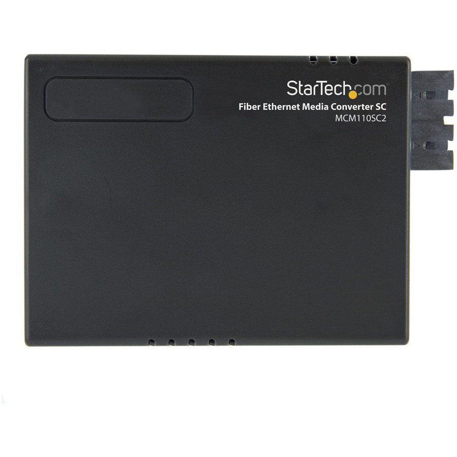 StarTech.com MCM110SC2 StarTech.com 10/100 Fiber to Ethernet Media Converter Multi Mode SC 2 km