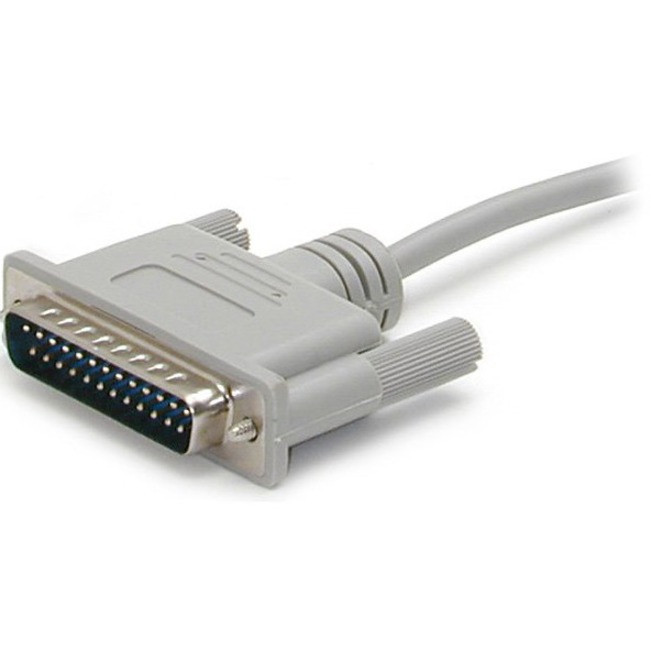 StarTech.com SCNM925FM StarTech.com 10 ft Cross Wired DB9 to DB25 Serial Null Modem Cable - Null modem cable - DB-9 (F) - DB-25 (M) - 10 ft