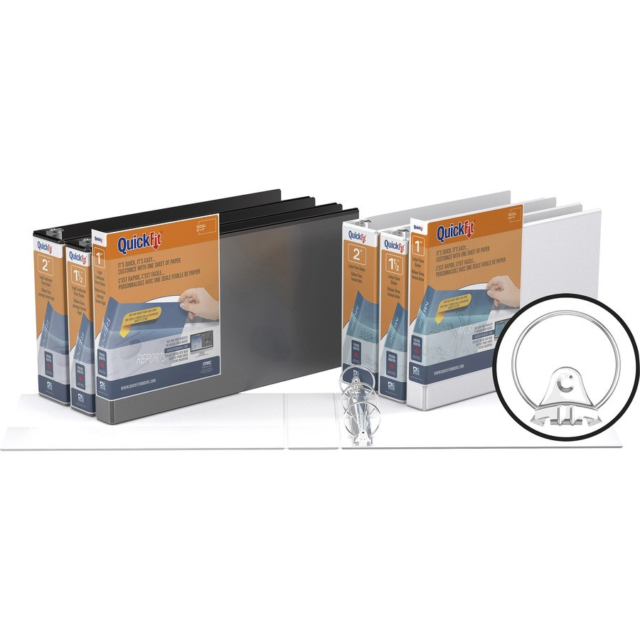 Stride, Inc QuickFit 97110 QuickFit Round Ring Deluxe Letter Spreadsheet Binder