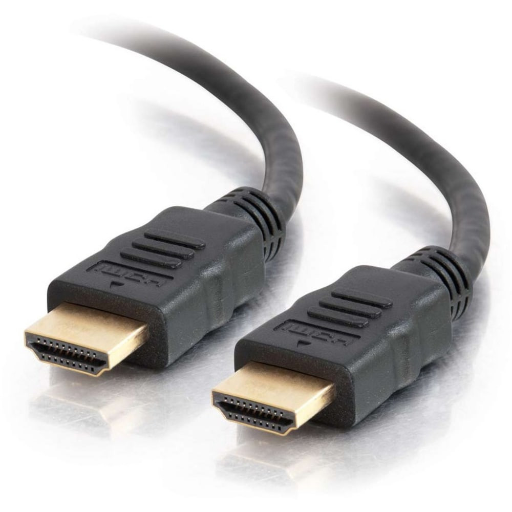 LASTAR INC. 50612 C2G 15ft 4K HDMI Cable with Ethernet - High Speed HDMI Cable - M/M - HDMI cable with Ethernet - HDMI male to HDMI male - 15 ft - shielded - black