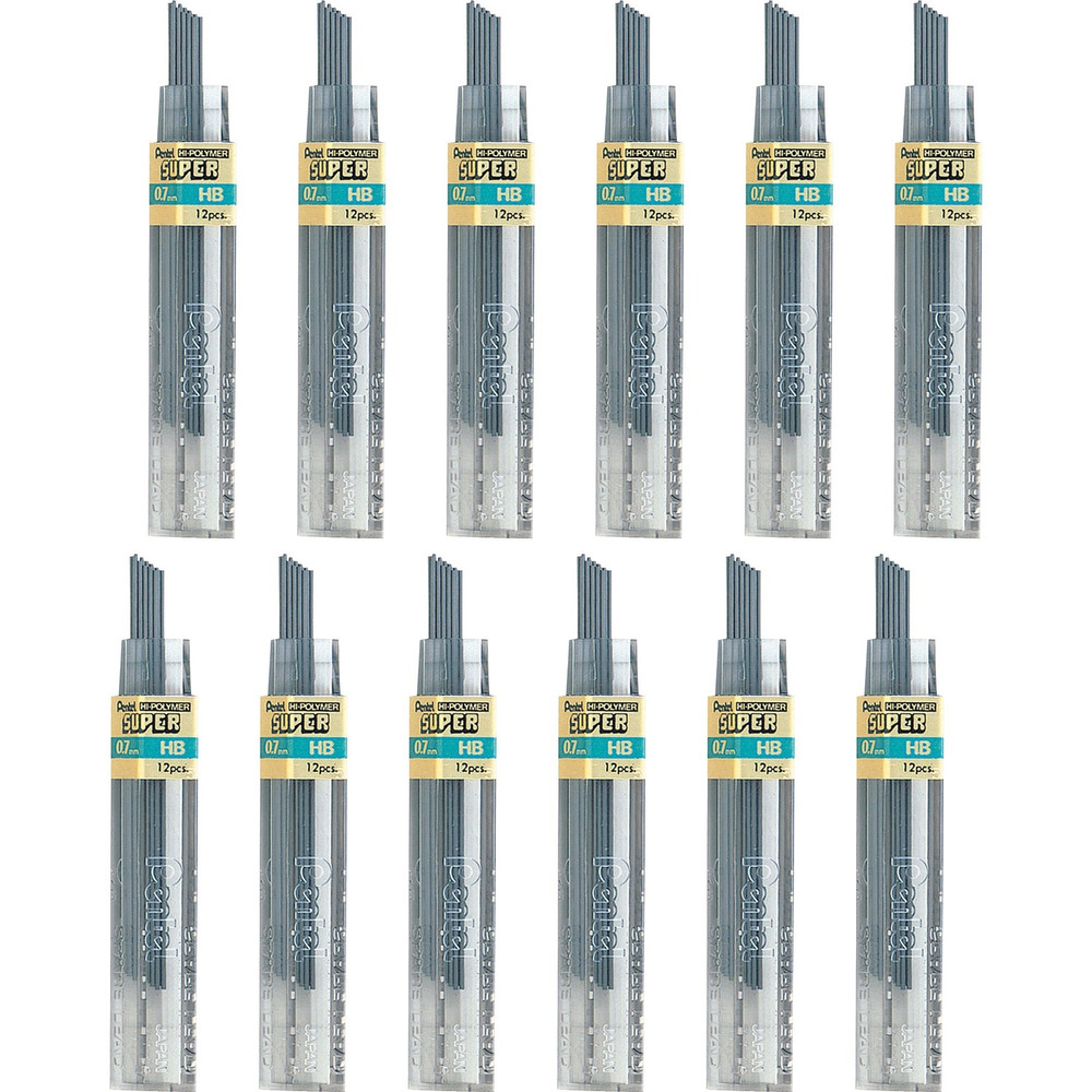Pentel of America, Ltd Pentel 50HBBX Pentel Super Hi-Polymer Leads
