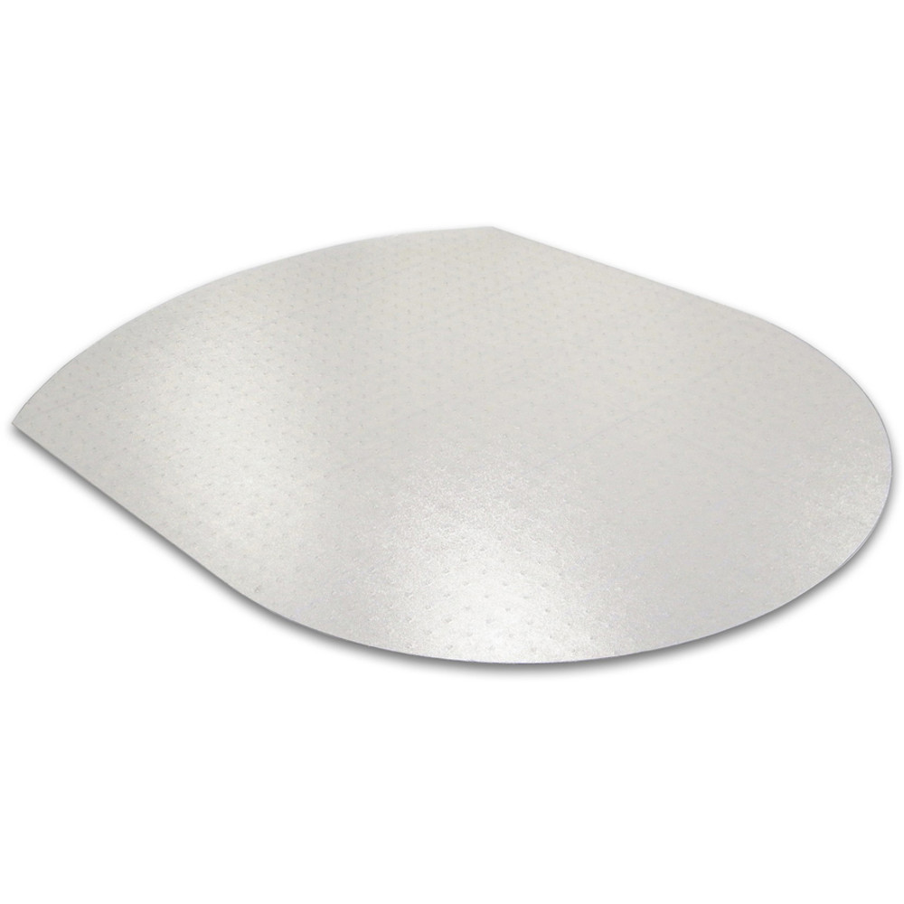 Floortex 119923SR Ultimat&reg; Polycarbonate Contoured Chair Mat for Carpets up to 1/2" - 39 x 49"