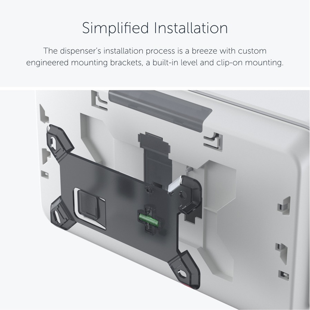 Kimberly-Clark Corporation Kimberly-Clark Professional 58722 Kimberly-Clark Professional ICON Standard Roll Horizontal Toilet Paper Dispenser