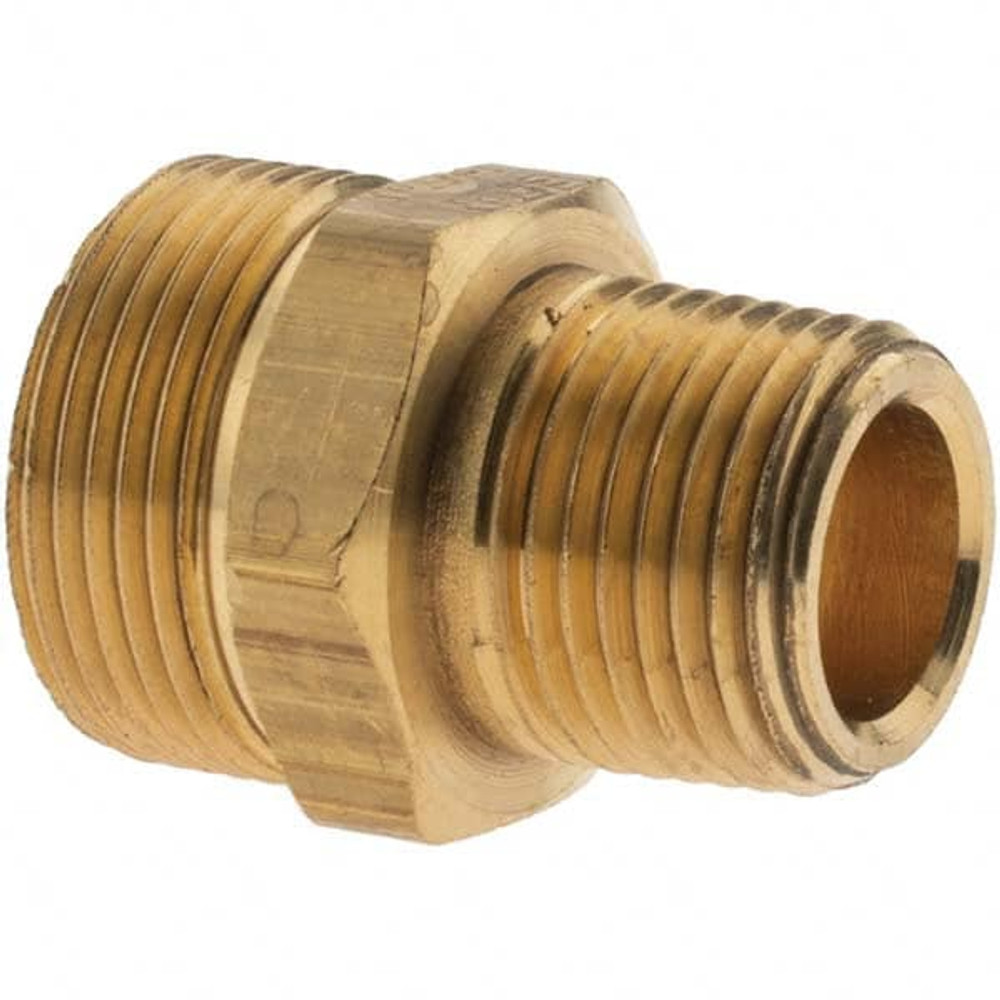 Eaton 1390X8 7/8-20 NPT, Brass Reusable Hose Male Fitting