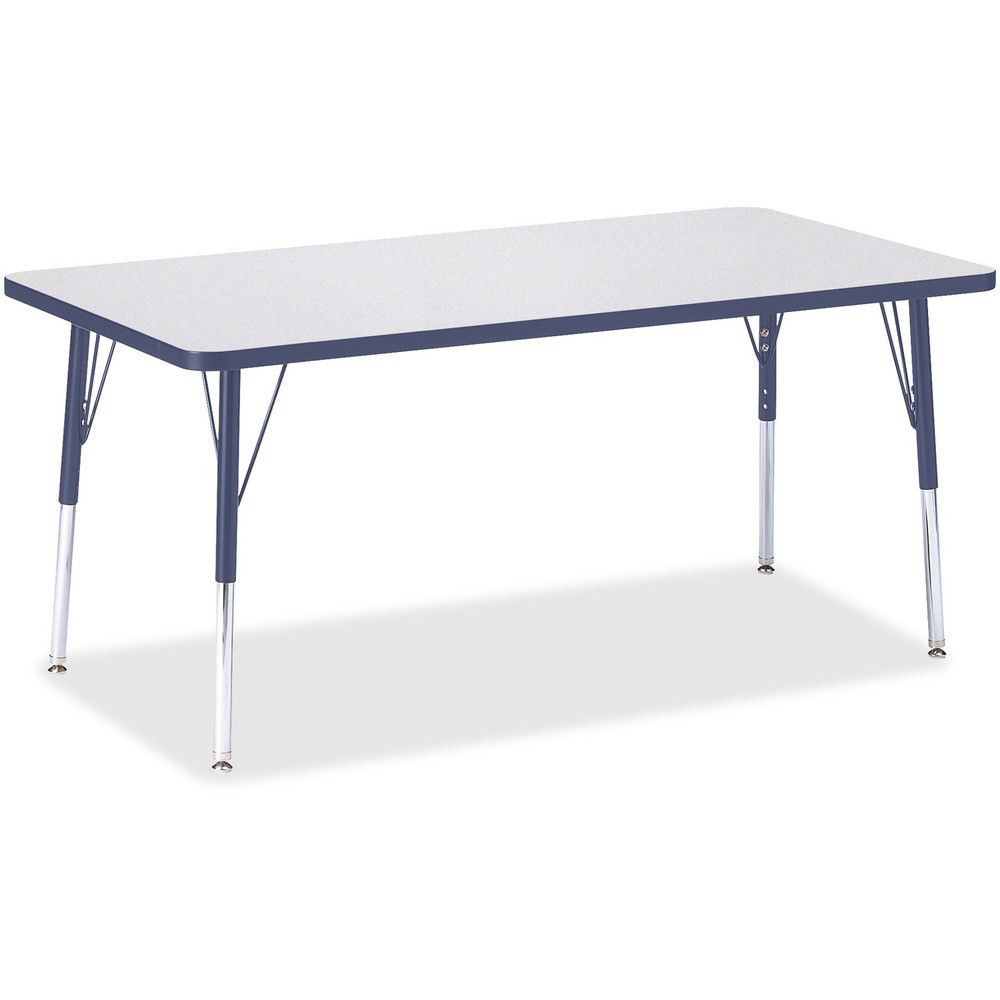 Jonti-Craft, Inc Jonti-Craft 6408JCA112 Jonti-Craft Berries Adult Height Color Edge Rectangle Table