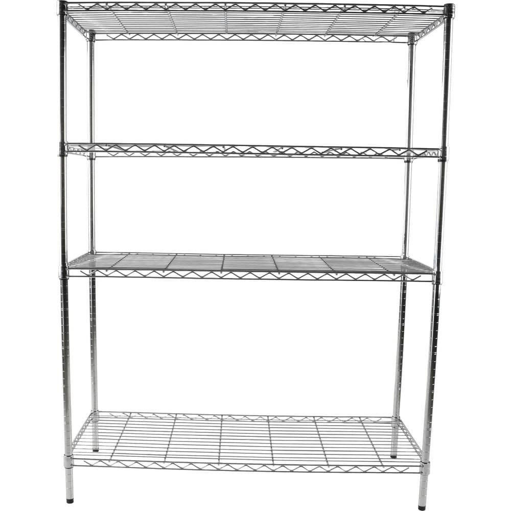 Value Collection 184863-4LC Starter Unit Wire Shelving: 4 Shelves