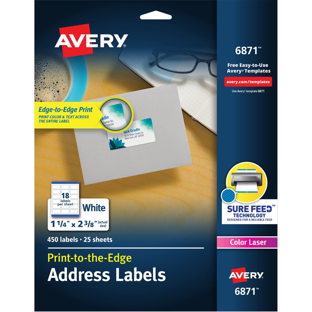 Avery Avery&reg; 6871 Avery&reg; Print-to-the-Edge Shipping Labels