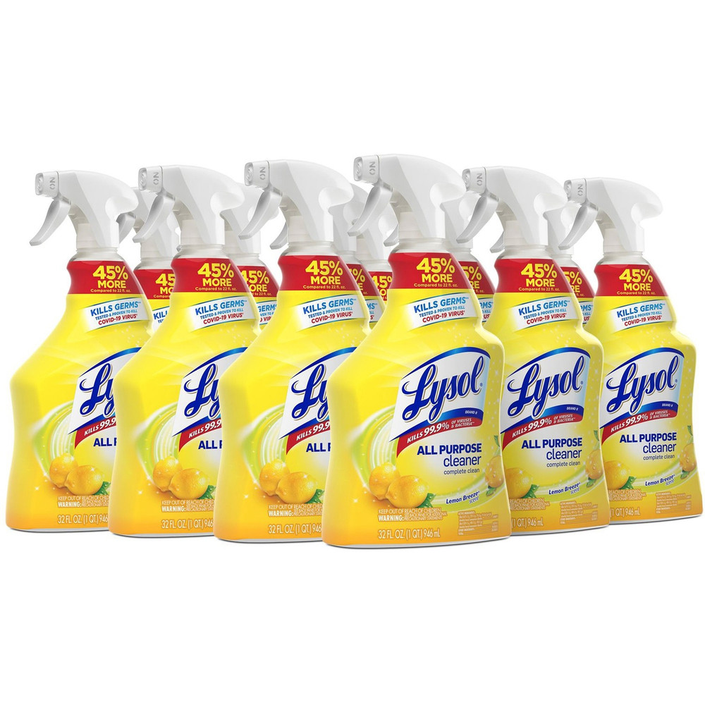 Reckitt Benckiser plc Lysol 75352CT Lysol Lemon All Purpose Cleaner
