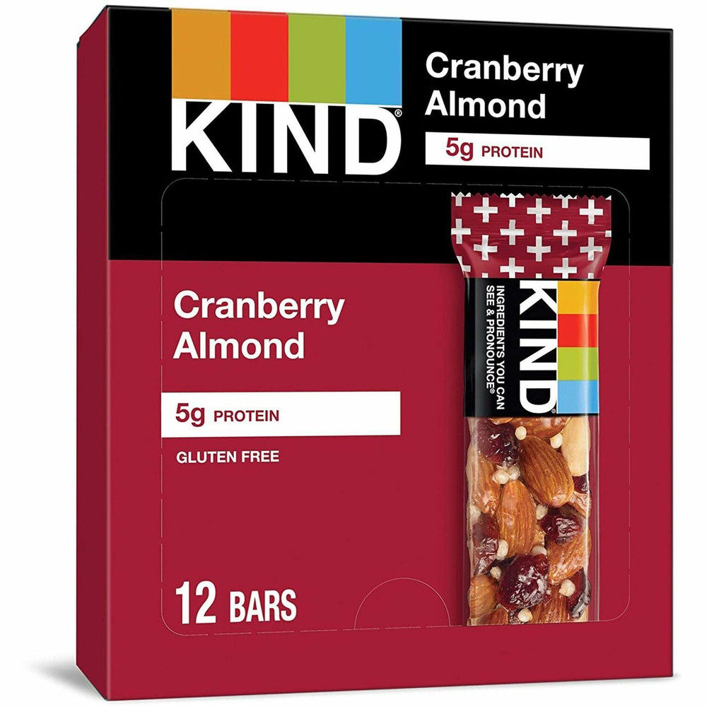 KIND Snacks KIND 17211 KIND Cranberry Almond Nut Bars