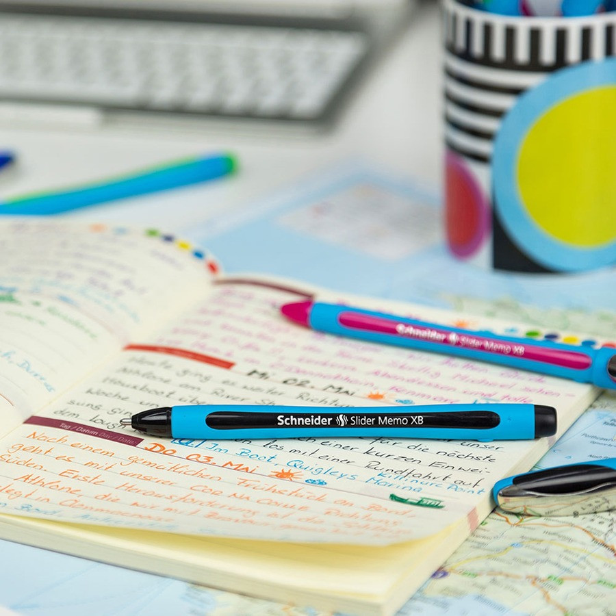Schneider Schreibgeräte GmbH Schneider 150201 Schneider Slider Memo XB Ballpoint Pen