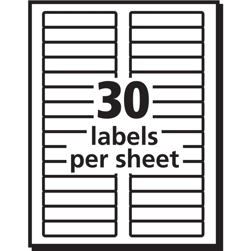 Avery Avery&reg; 5066 Avery&reg; TrueBlock File Folder Labels