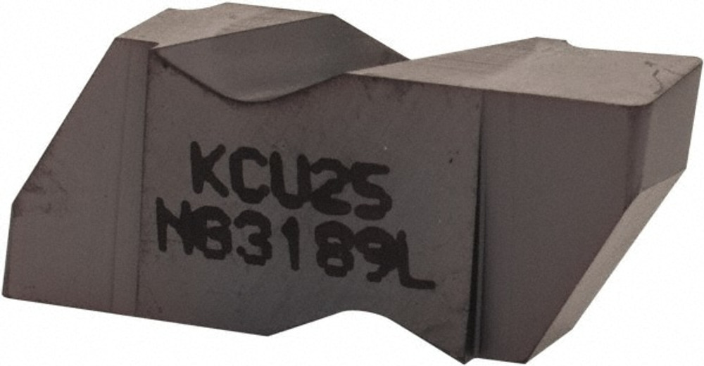 Kennametal 4109834 Grooving Insert: NG3189 KCU25, Solid Carbide