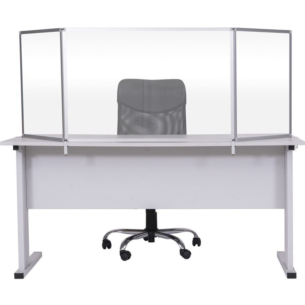 Bi-silque S.A Bi-silque GL07219101 Bi-silque Desktop Divider Glass Barrier