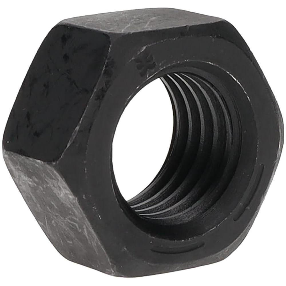 Value Collection 99788 Hex Nut: 7/8-9, Grade 8 Steel, Black Oxide Finish