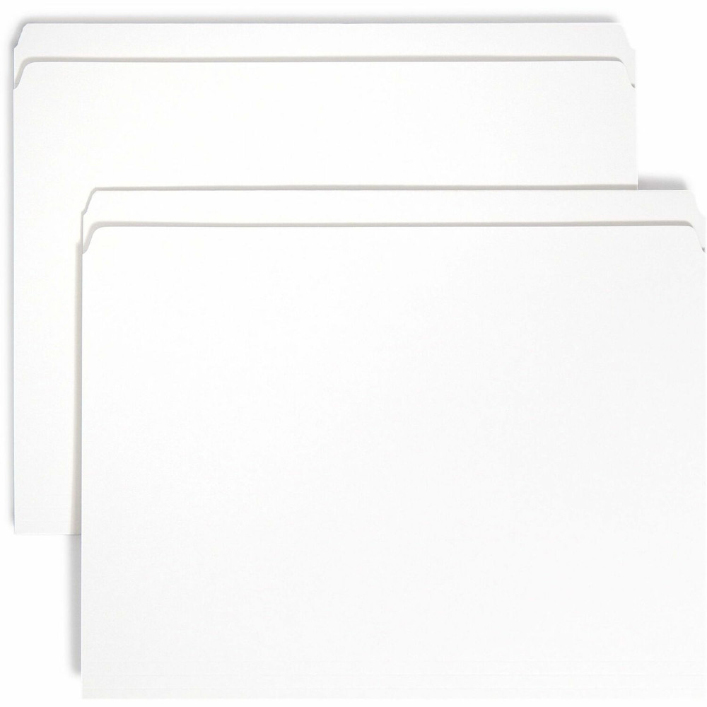 Smead Manufacturing Company Smead 12810 Smead Colored Straight Tab Cut Letter Recycled Top Tab File Folder