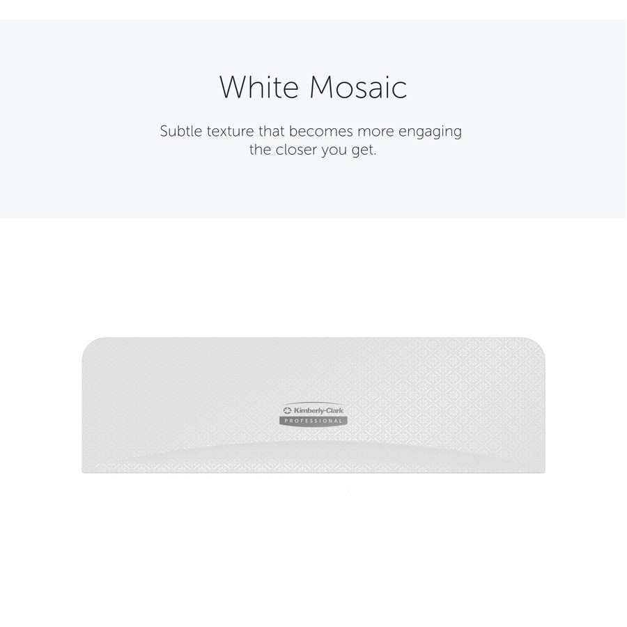 Kimberly-Clark Corporation Kimberly-Clark Professional 58772 Kimberly-Clark Professional ICON Standard Roll Horizontal Toilet Paper Dispenser Faceplate