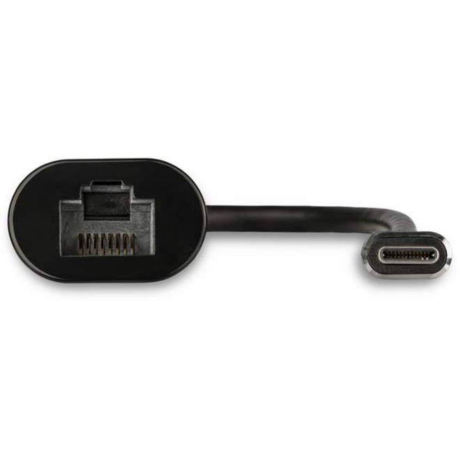 StarTech.com US2GC30 StarTech.com 2.5GbE USB C to Ethernet Adapter - NBASE-T NIC - USB 3.0 Type C 2.5/1 Gigabit/100 Mbps Multi Speed Network - USB 3.1 RJ45/LAN
