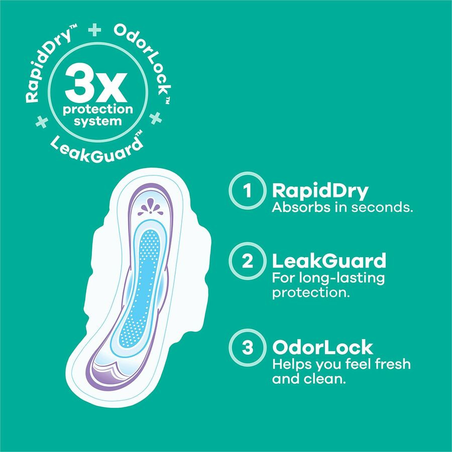 Procter & Gamble Always 97020 Always Flexi-Wing Ultra Thin Pads