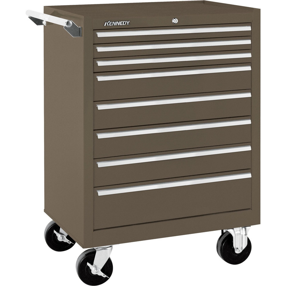 Kennedy 378XB Steel Tool Roller Cabinet: 8 Drawers