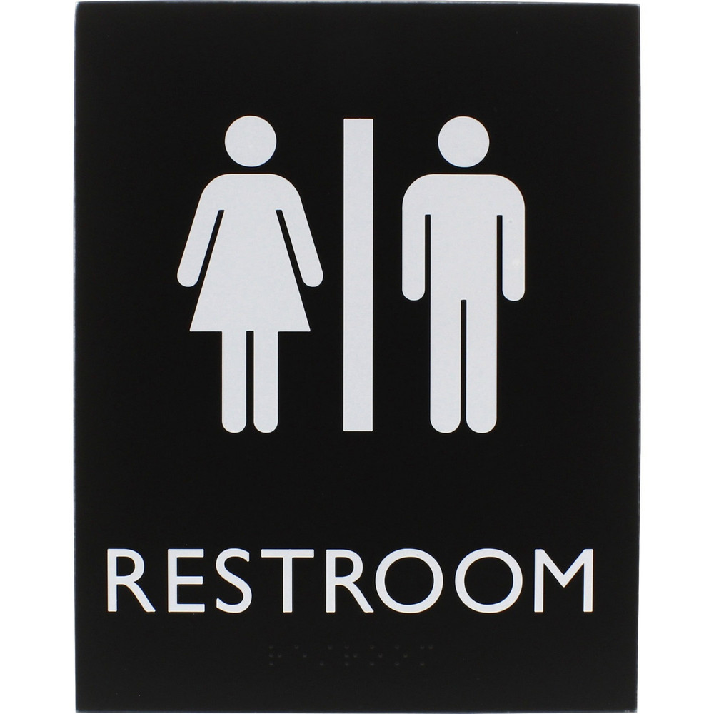 Lorell 02663 Lorell Unisex Restroom Sign