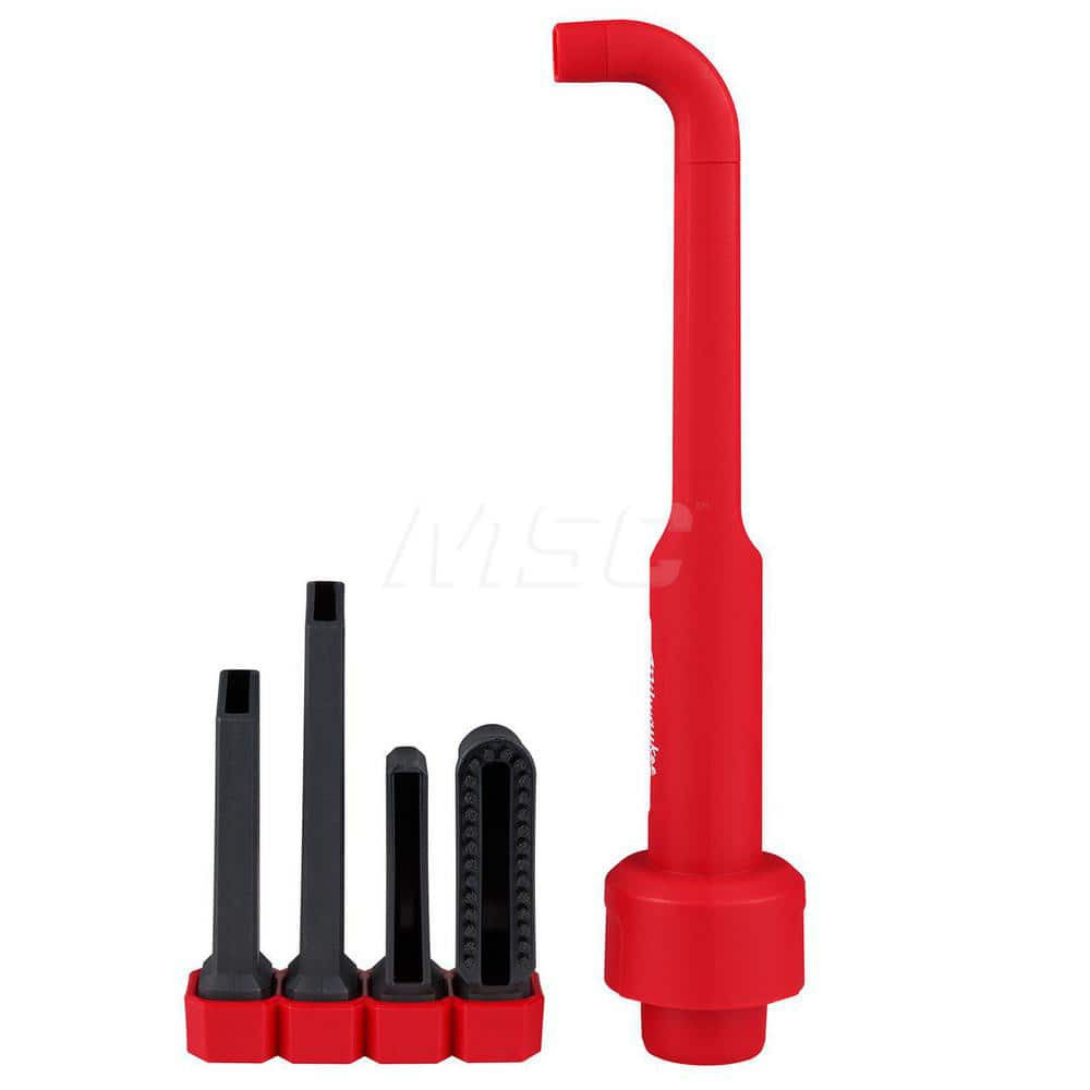 Milwaukee Tool 49-90-2026 Vacuum Cleaner Attachments & Hose; Attachment Type: Crevice Tool ; Compatible Hose Diameter: 1.25; 1.875; 2.5 ; Esd Safe: No