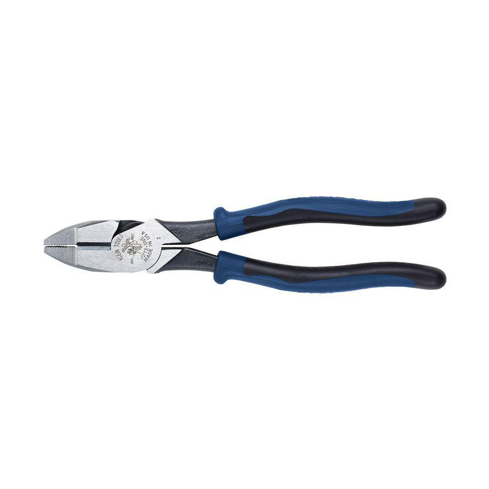 Klein Tools J213-9NE 9-1/2" OAL, 1-19/32" Jaw Length x 1-1/4" Jaw Width, Side Cutting Pliers