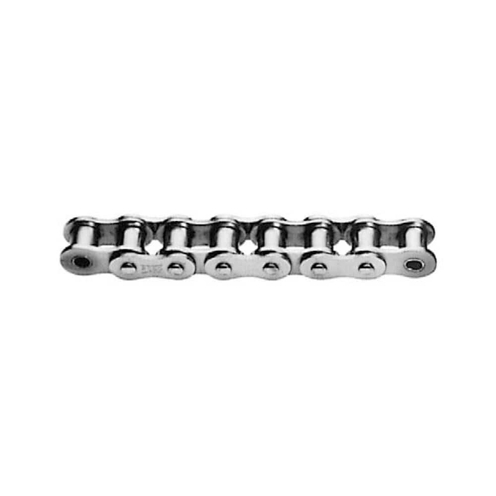 U.S. Tsubaki 40NPRB Roller Chain: 1/2" Pitch, 40NP Trade, 10' Long, 1 Strand