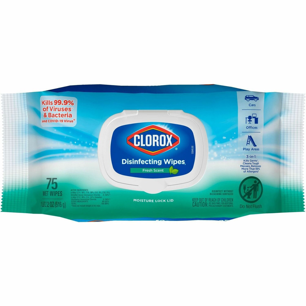 The Clorox Company Clorox 31430BD Clorox Bleach-free Disinfecting Cleaning Wipes