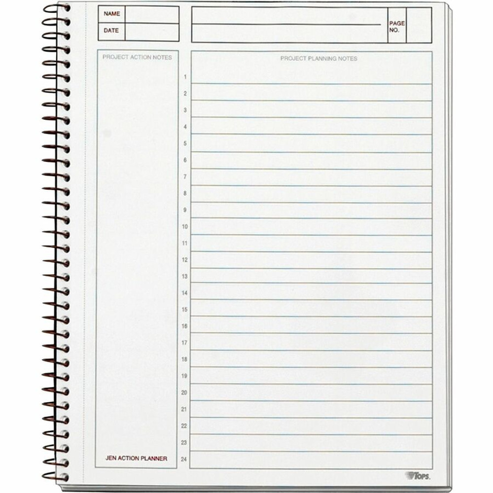 TOPS Products TOPS 63828 TOPS Action Planner