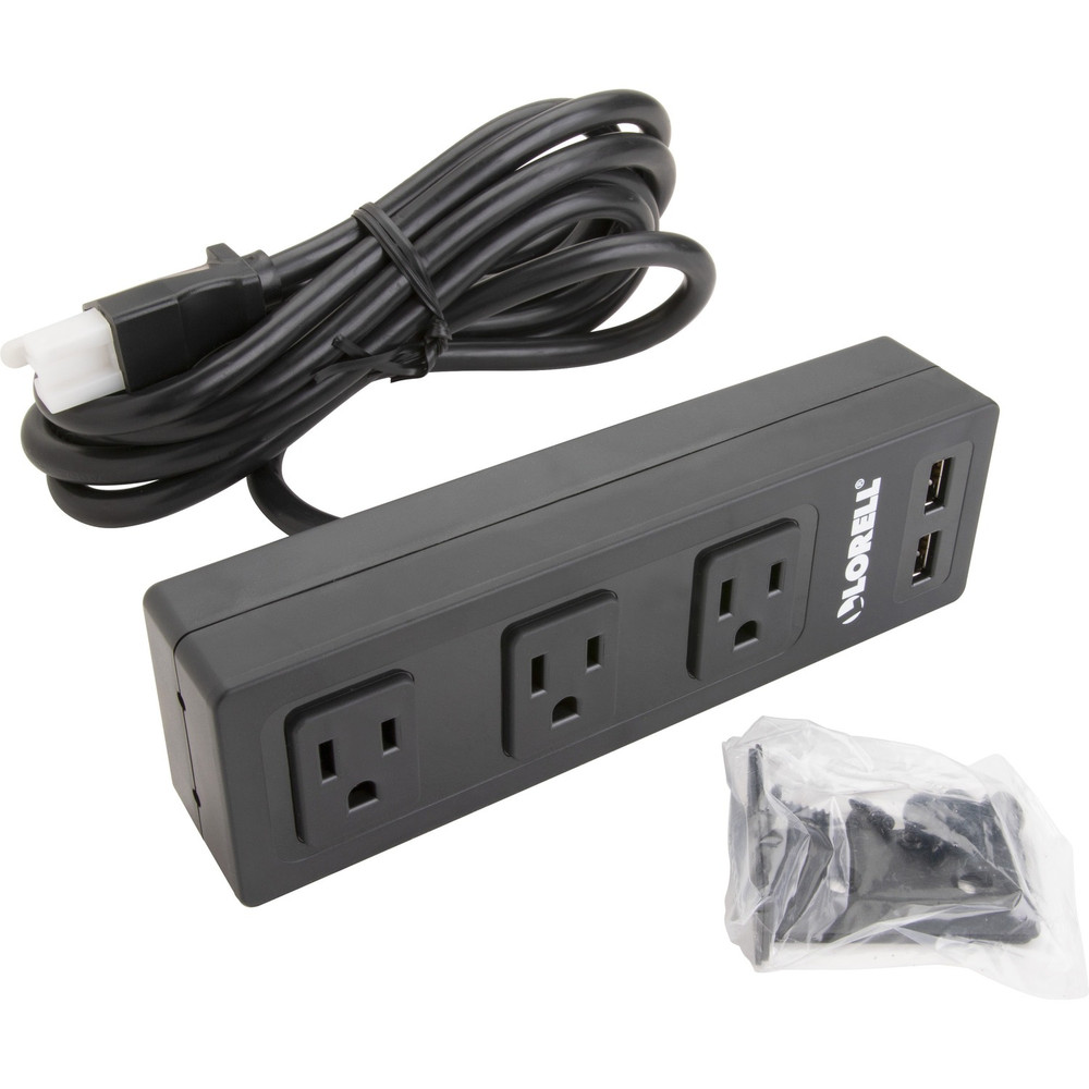 Lorell 33993 Lorell Under Desk AC Power Center with USB Charger