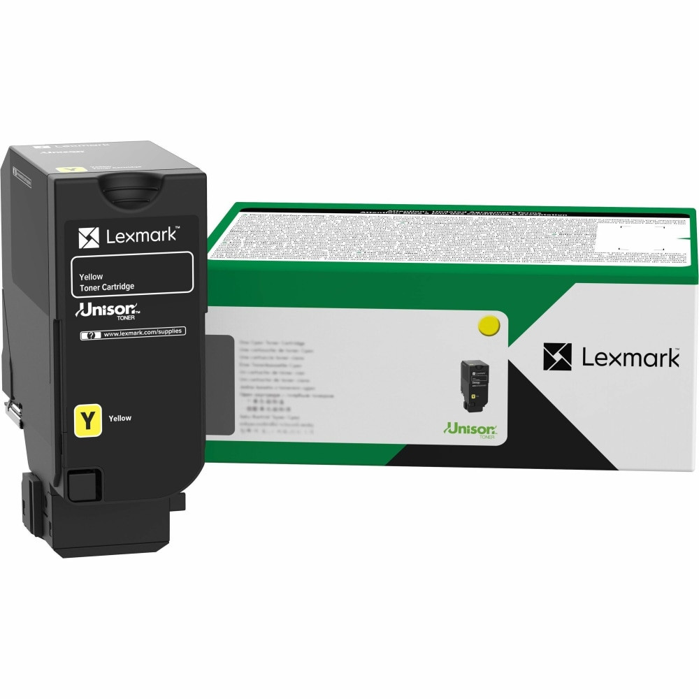 LEXMARK INTERNATIONAL, INC. 71C10Y0 Lexmark Unison Original Laser Toner Cartridge - Yellow Pack - 5000 Pages