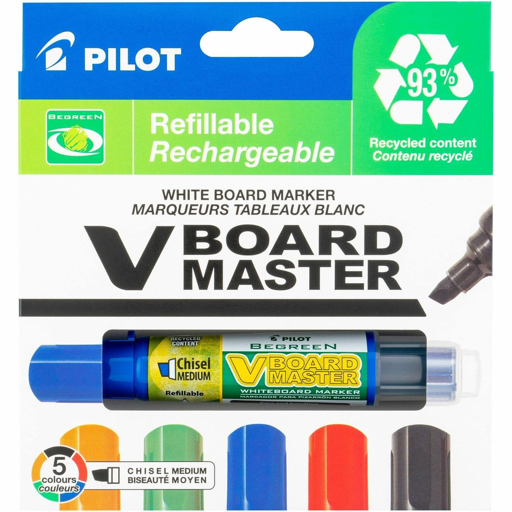 Pilot Corporation Pilot 43917 Pilot BeGreen Refillable VBoard Dry-erase Marker
