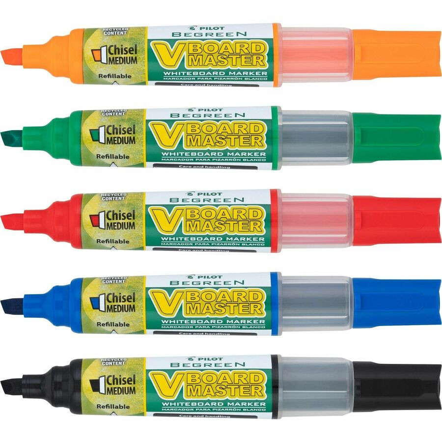 Pilot Corporation Pilot 43917 Pilot BeGreen Refillable VBoard Dry-erase Marker