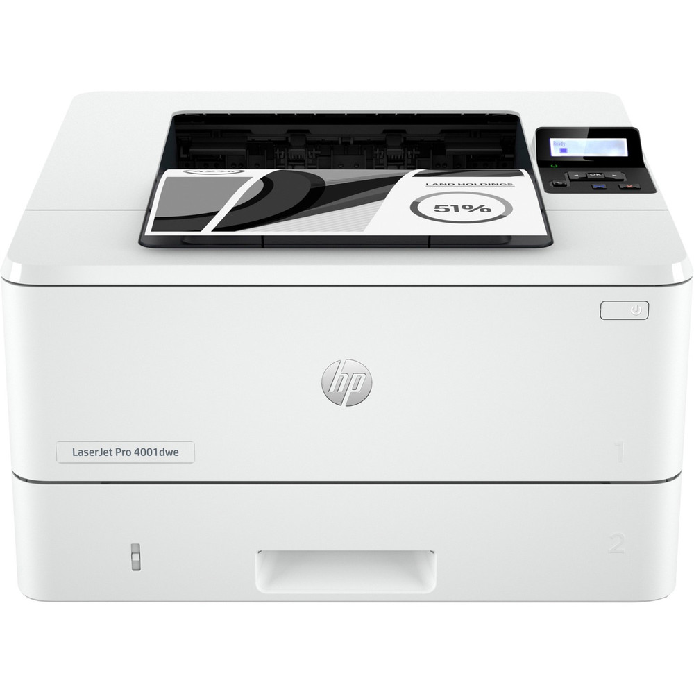 HP Inc. HP 2Z601E HP LaserJet Pro 4001dwe Desktop Wireless Laser Printer - Monochrome