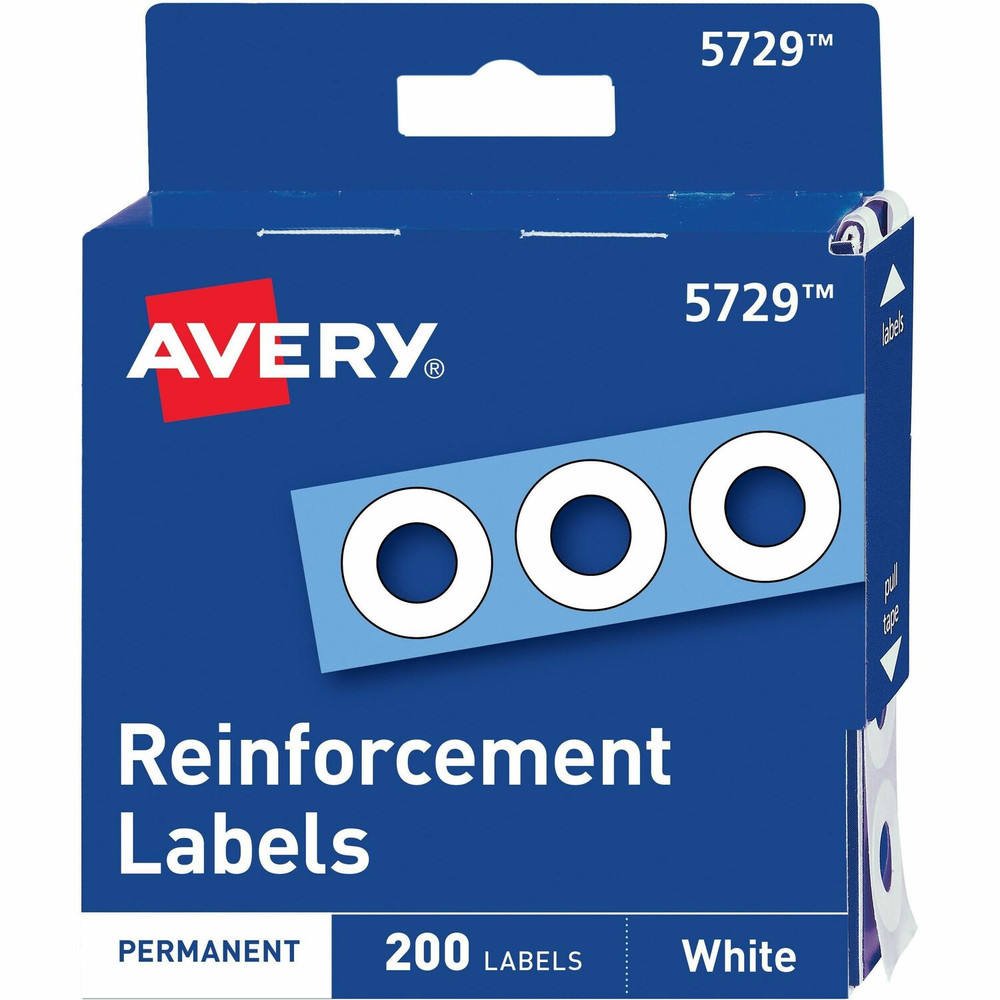 Avery Avery&reg; 5729 Avery&reg; White Self-Adhesive Reinforcement Labels