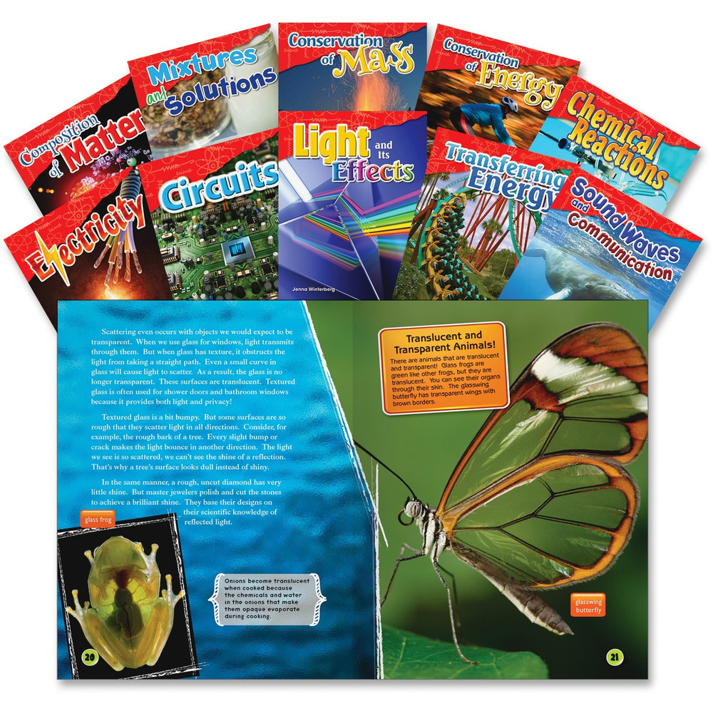 Shell Education 23429 Shell Education Let's Explore Physical Science Grades 4-5 Book Set Printed Book