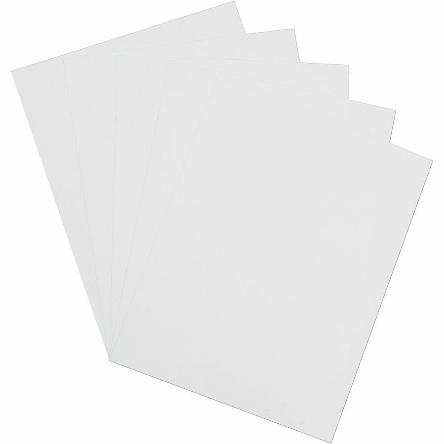 Dixon Ticonderoga Company Dixon 101188 Pacon Cardstock Sheets - White