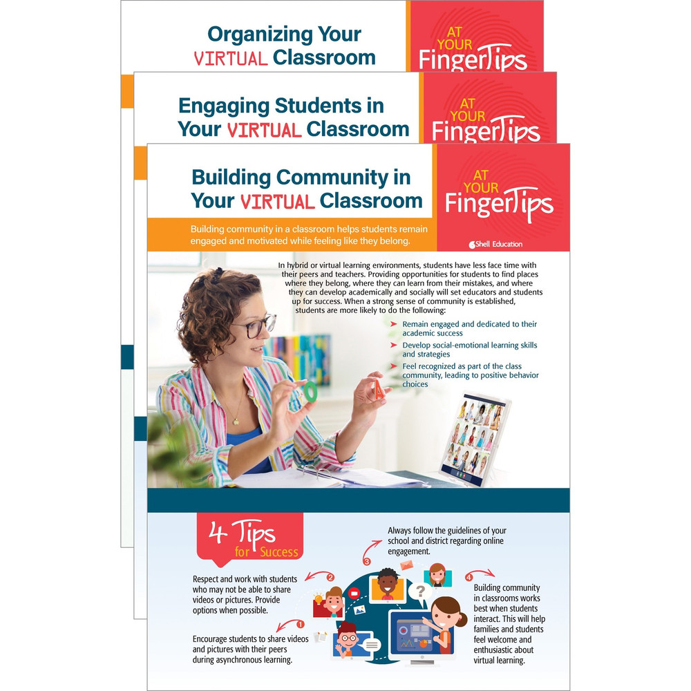 Shell Education 126452 Shell Education Virtual Classroom Basics Set Printed Book
