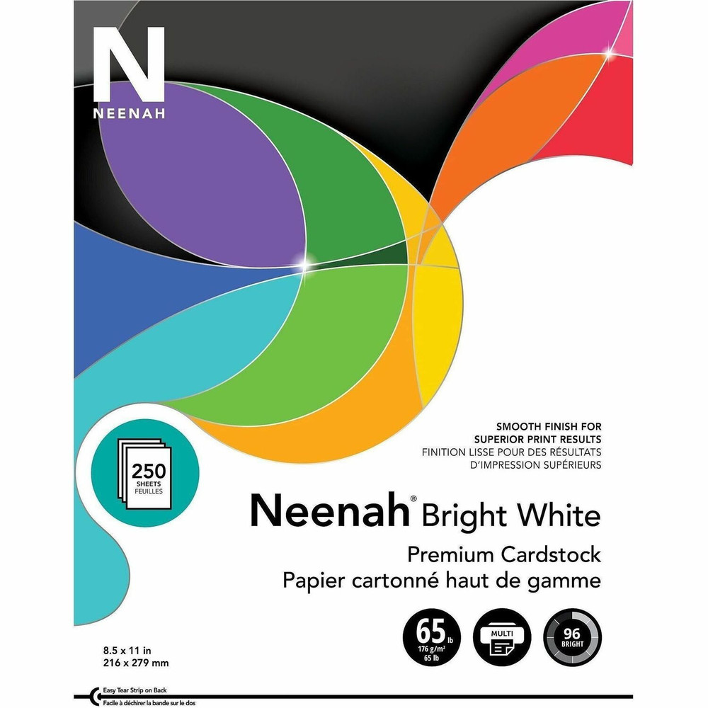 Neenah Paper, Inc Neenah 91904 Neenah Bright White Cardstock