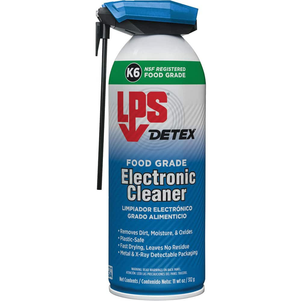 LPS 58116 Electrical Contact Cleaners & Freeze Sprays; Food Grade: Yes ; Product Type: Contact Cleaner; Degreaser; Electrical Grade Cleaner; Electrical Insulating Compound ; Safe For Most Plastics: Yes ; Flammable: Yes ; Container Type: Aerosol Can