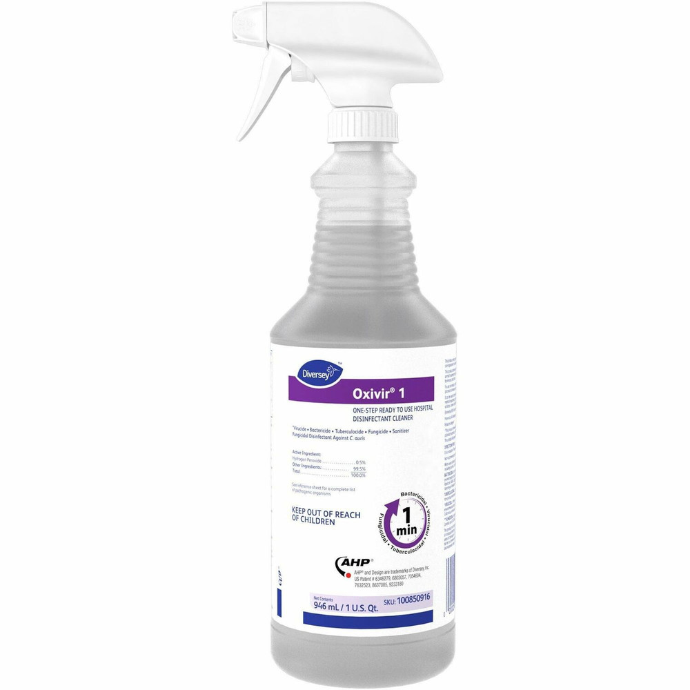 Diversey, Inc Diversey 100850916 Diversey Oxivir 1 RTU Disinfectant Cleaner